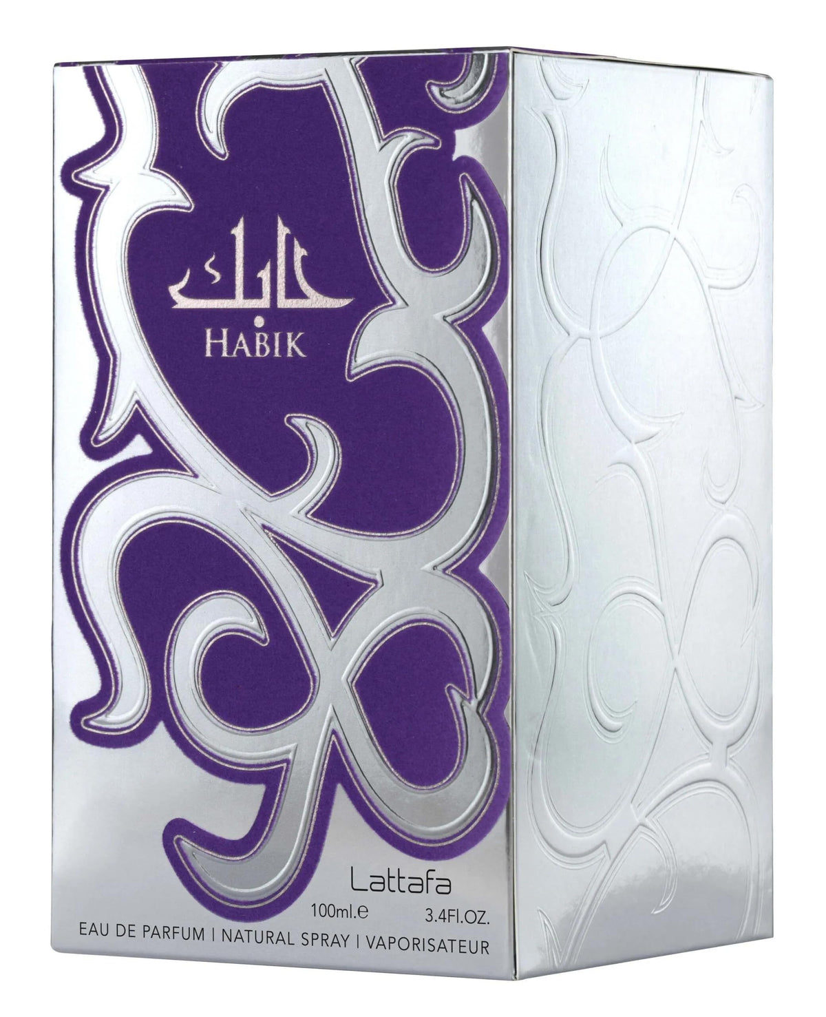 Lattafa Habik Eau de Parfum Spray for Men, 3.4 oz / 100 mL