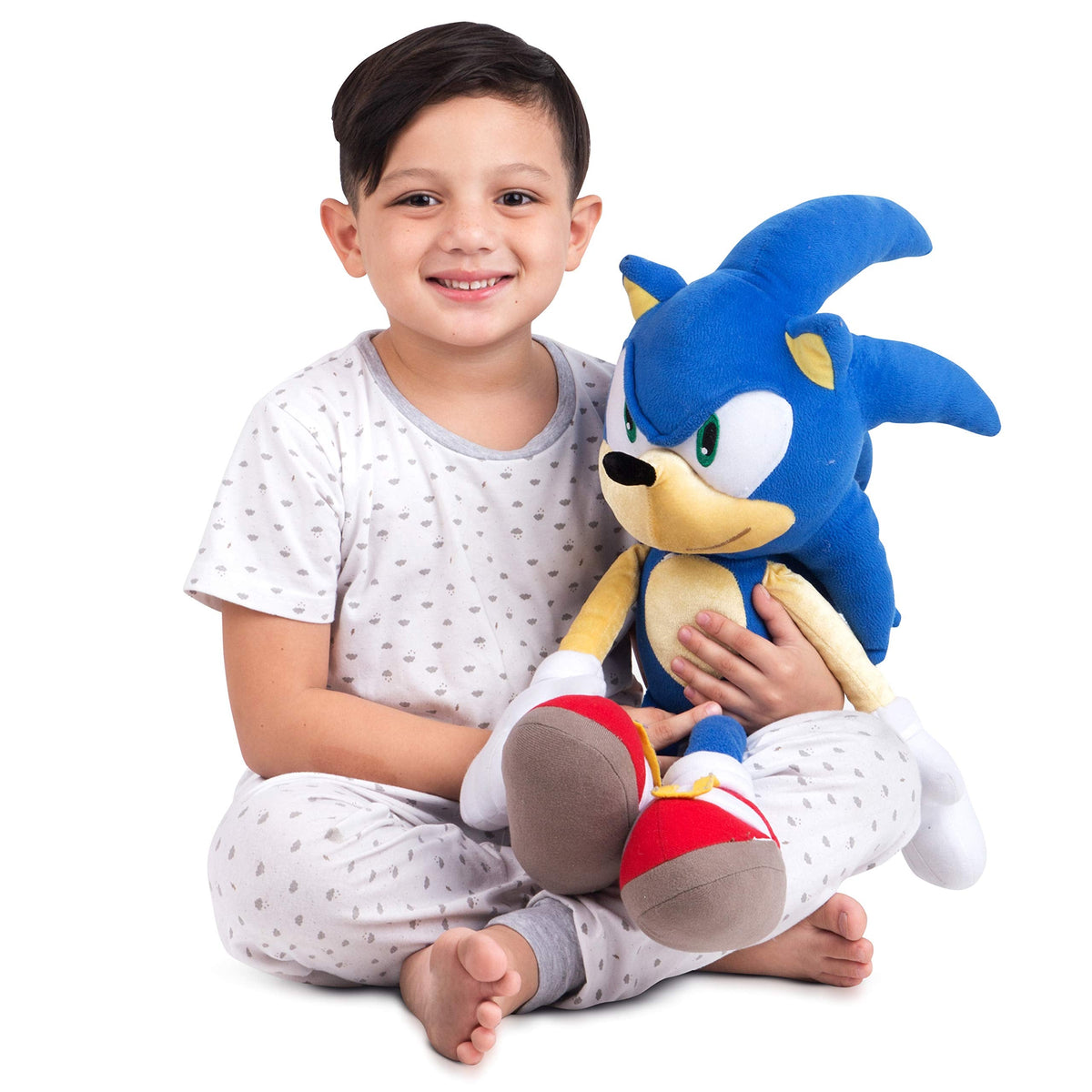 Franco Kids Bedding Plush Cuddle Pillow Buddy, Sonic the Hedgehog