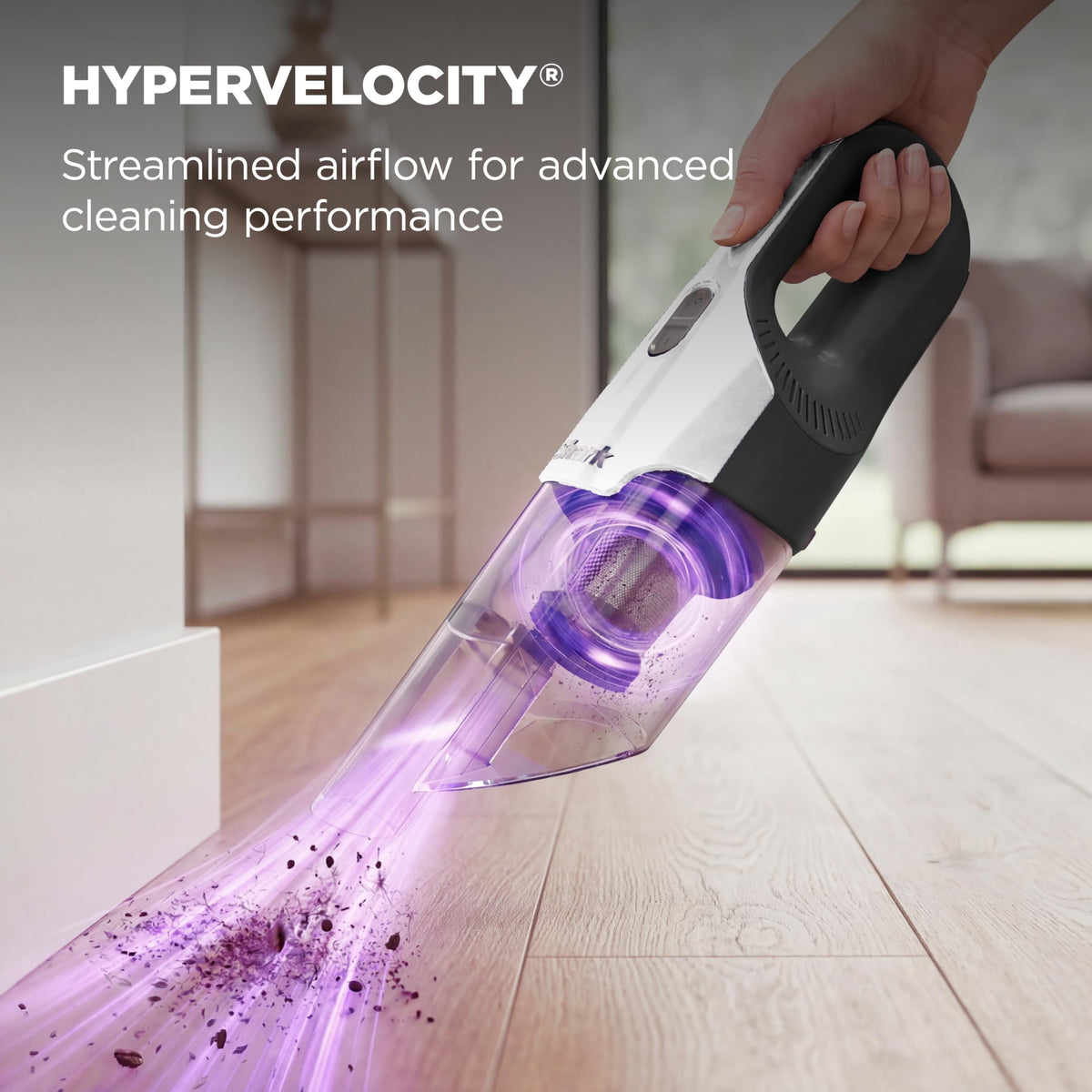 Shark Cyclone Pet Handheld Vacuum, Pearl White, AA701