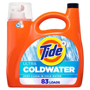 Tide Ultra Coldwater Liquid Laundry Detergent, Original, 3.46 L