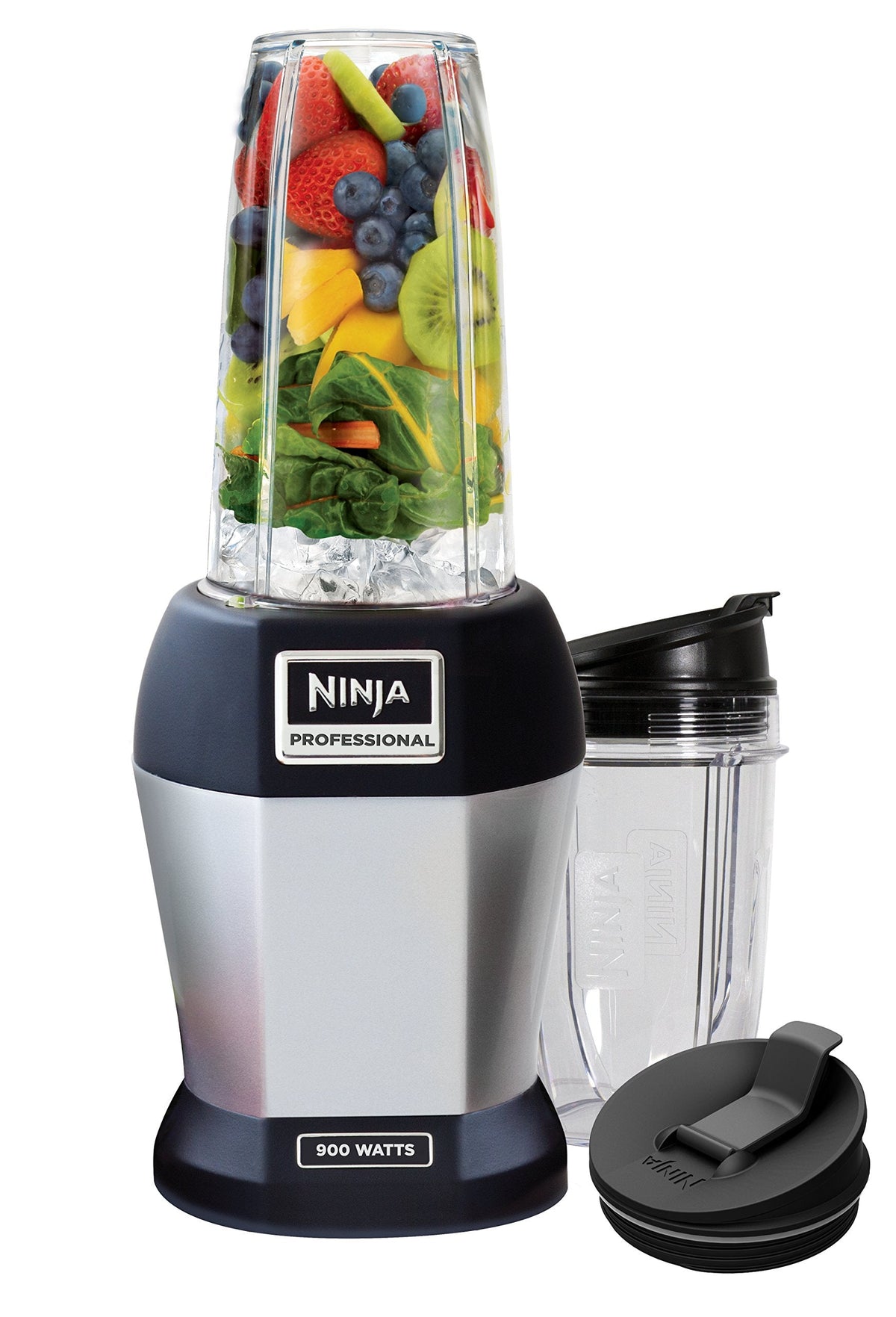 Ninja BL450C Nutri Pro Personal Blender, 900W, Black/Silver