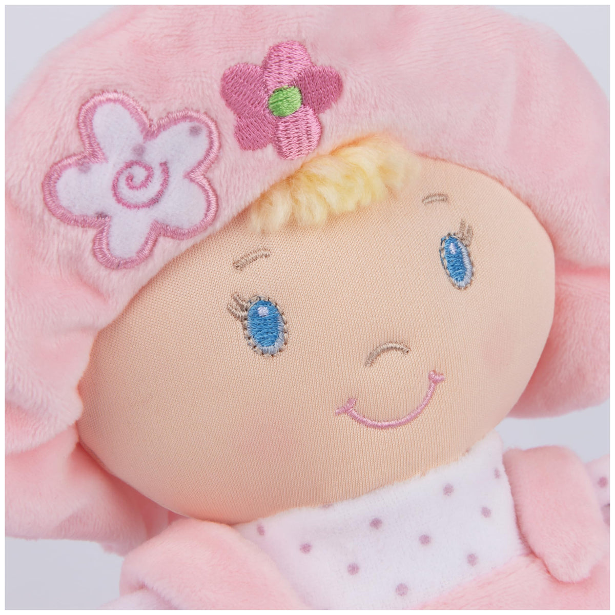 GUND Baby My First Dolly Plush Doll, Pink/White, 13 Inch