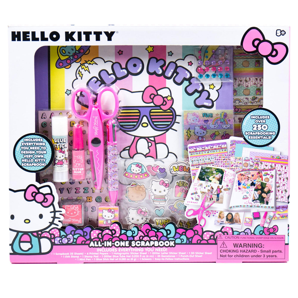 Horizon Group USA Hello Kitty All-In-One Scrapbook, 250+