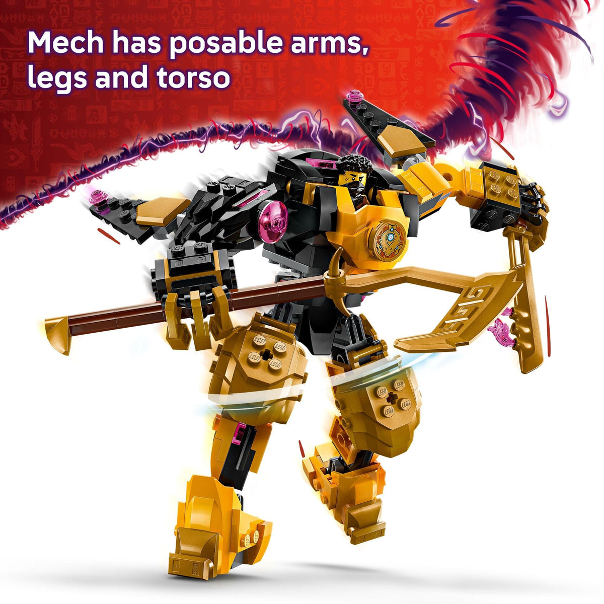 LEGO Ninjago Arin's Spinjitzu Battle Mech Building Set (71839)