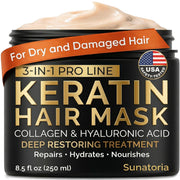 Keratin Hair Mask Deep Conditioner, 8.5 fl oz