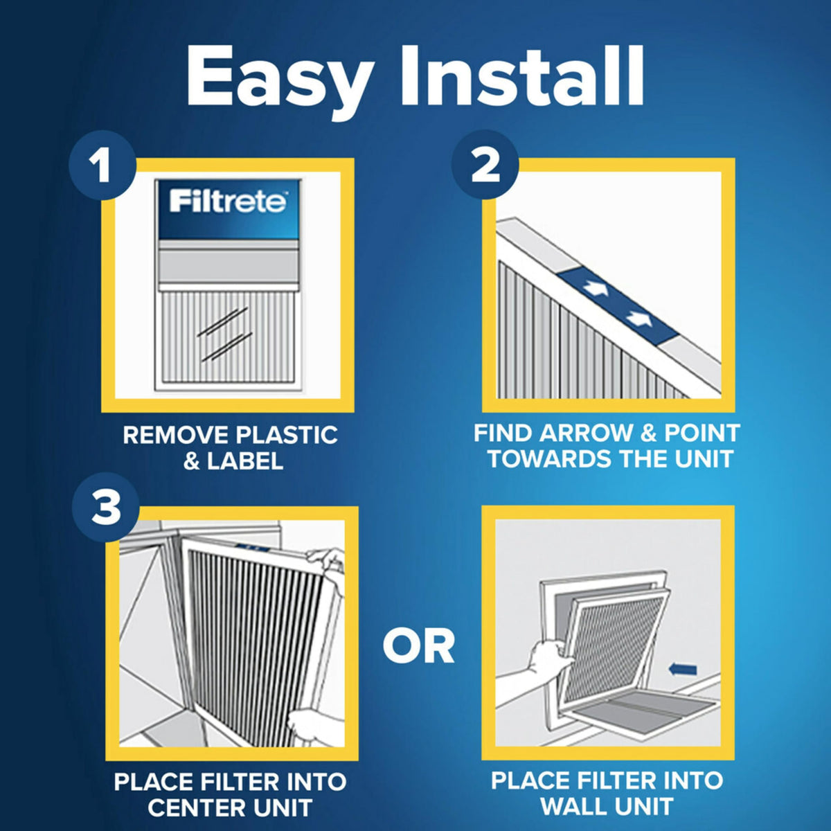 Filtrete 16x20x1 Furnace Filter, MPR 1000, MERV 11, 6 Pack