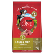 Purina ONE Dry Dog Food, Microbiome Balance Lamb and Rice, 7 kg