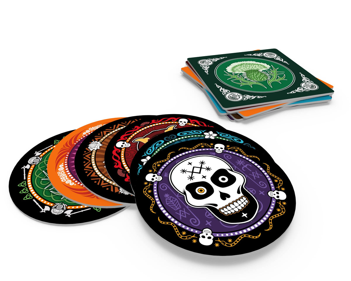 Skull Game by Asmodee, Bilingual French/English Version