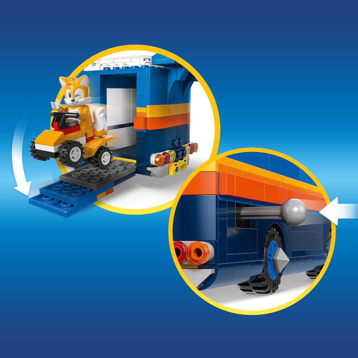 LEGO Sonic the Hedgehog Team Sonic Command Truck, 77006