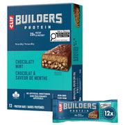 CLIF Builders Protein Bars, Chocolate Mint, 12 x 68 g