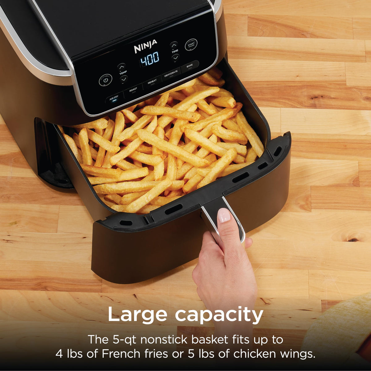 Ninja Air Fryer Pro 5-in-1, 5 QT, Grey, AF142C
