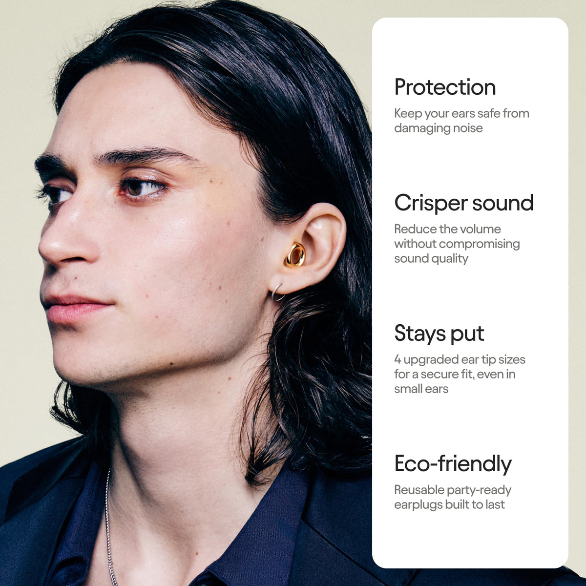 Loop Experience 2 High-Fidelity Ear Plugs, 17 dB