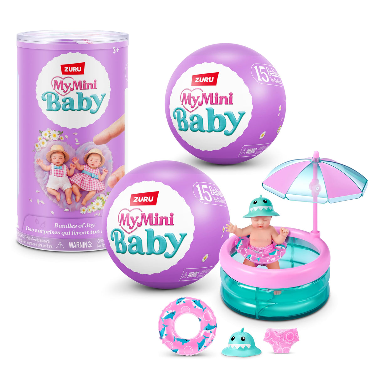 ZURU 5 Surprise My Mini Baby Series 2, 2 Pack