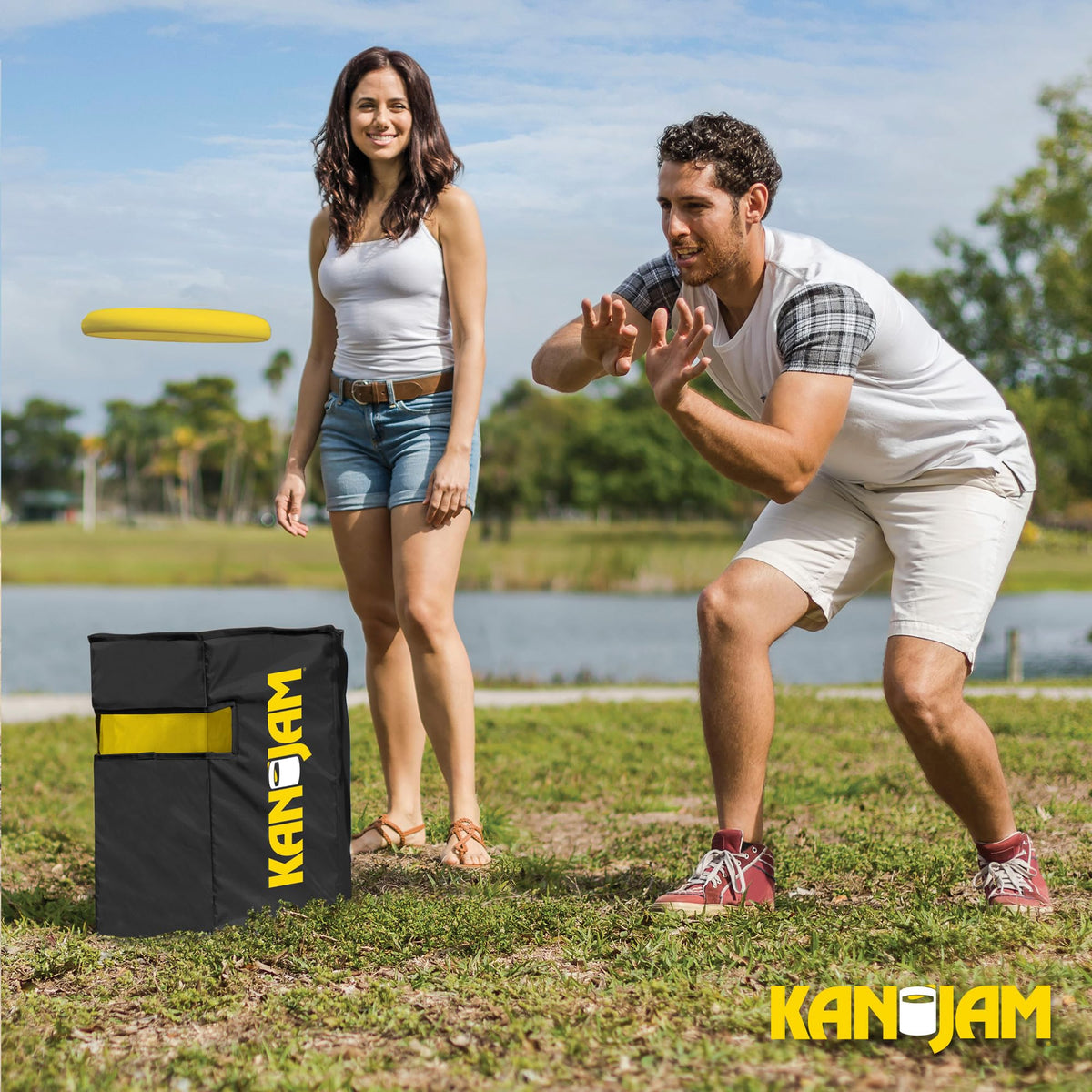 Kan Jam Travel Foldable Outdoor Disc Toss Game