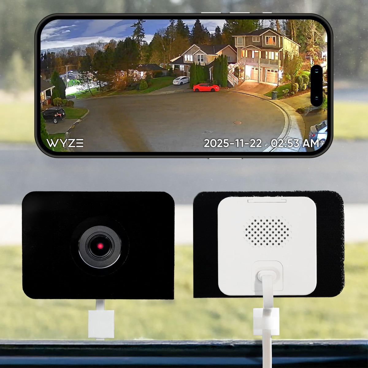 Wyze Window Camera, Indoor HD Security Camera