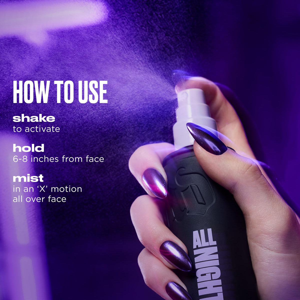 Urban Decay All Nighter Waterproof Setting Spray, Natural Finish