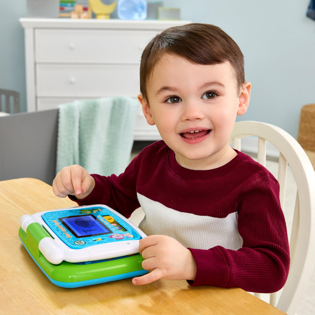 LeapFrog 2-in-1 LeapTop Touch, Green, English