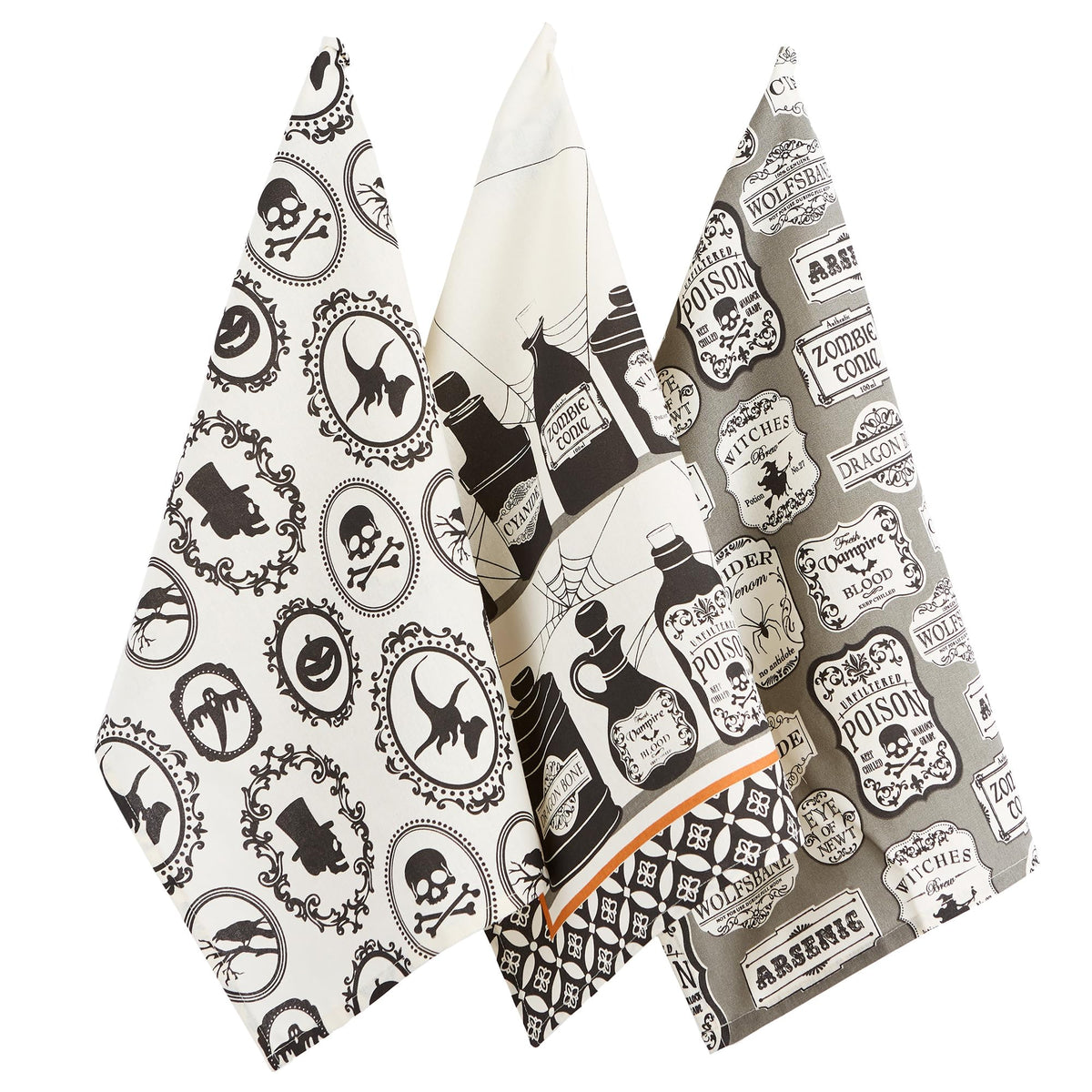 DII Oversized Cotton Dish Towels, 18x28 Inch, 3 Pack