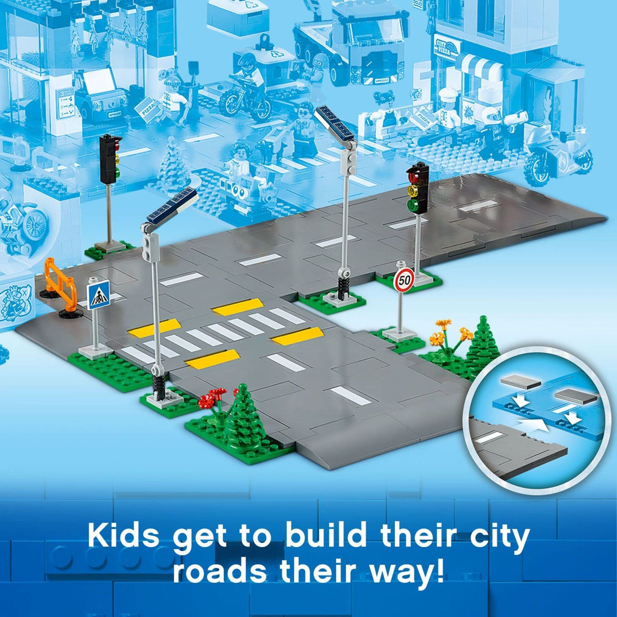 LEGO City Road Plates Building Set 60304