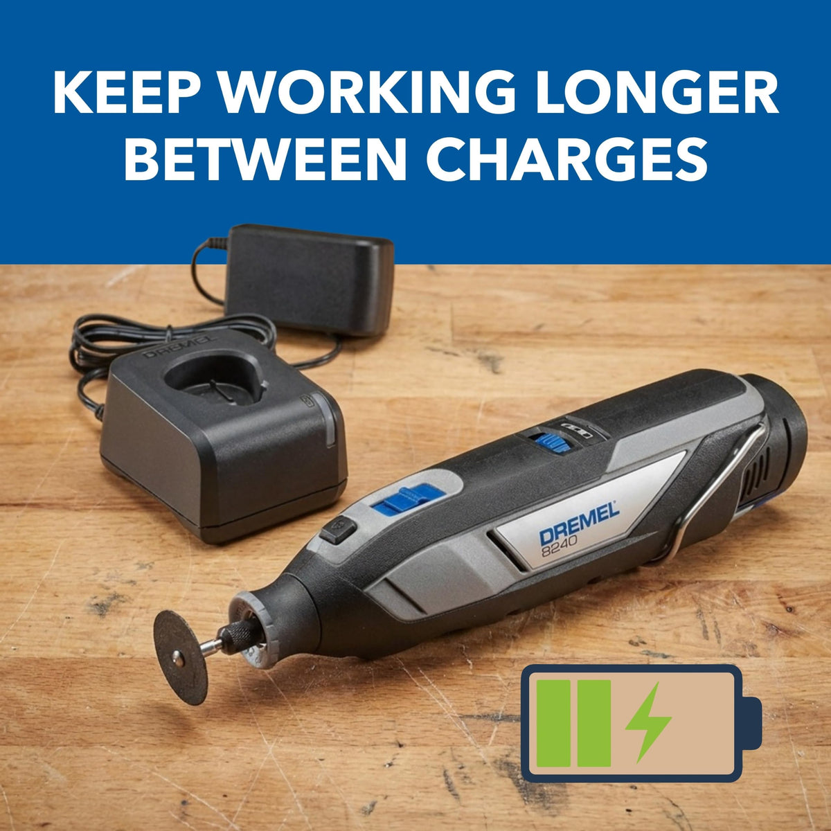 Dremel 8240-5 12V Cordless Rotary Tool Kit with 5 Accessories