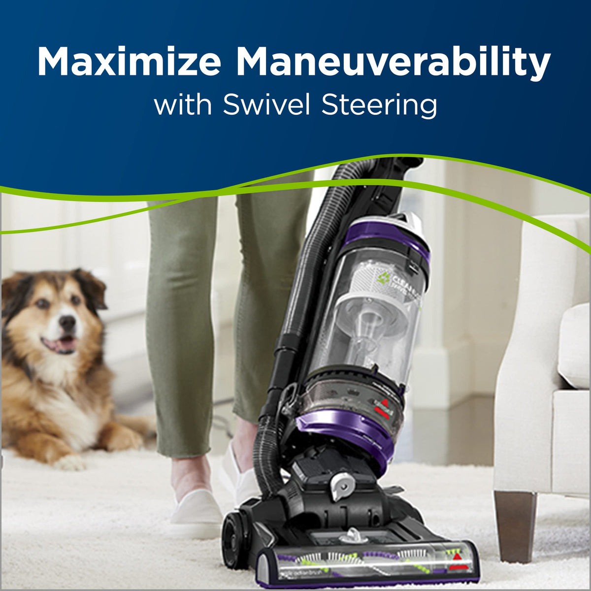 Bissell CleanView Swivel Pet Vacuum Cleaner, 2258B