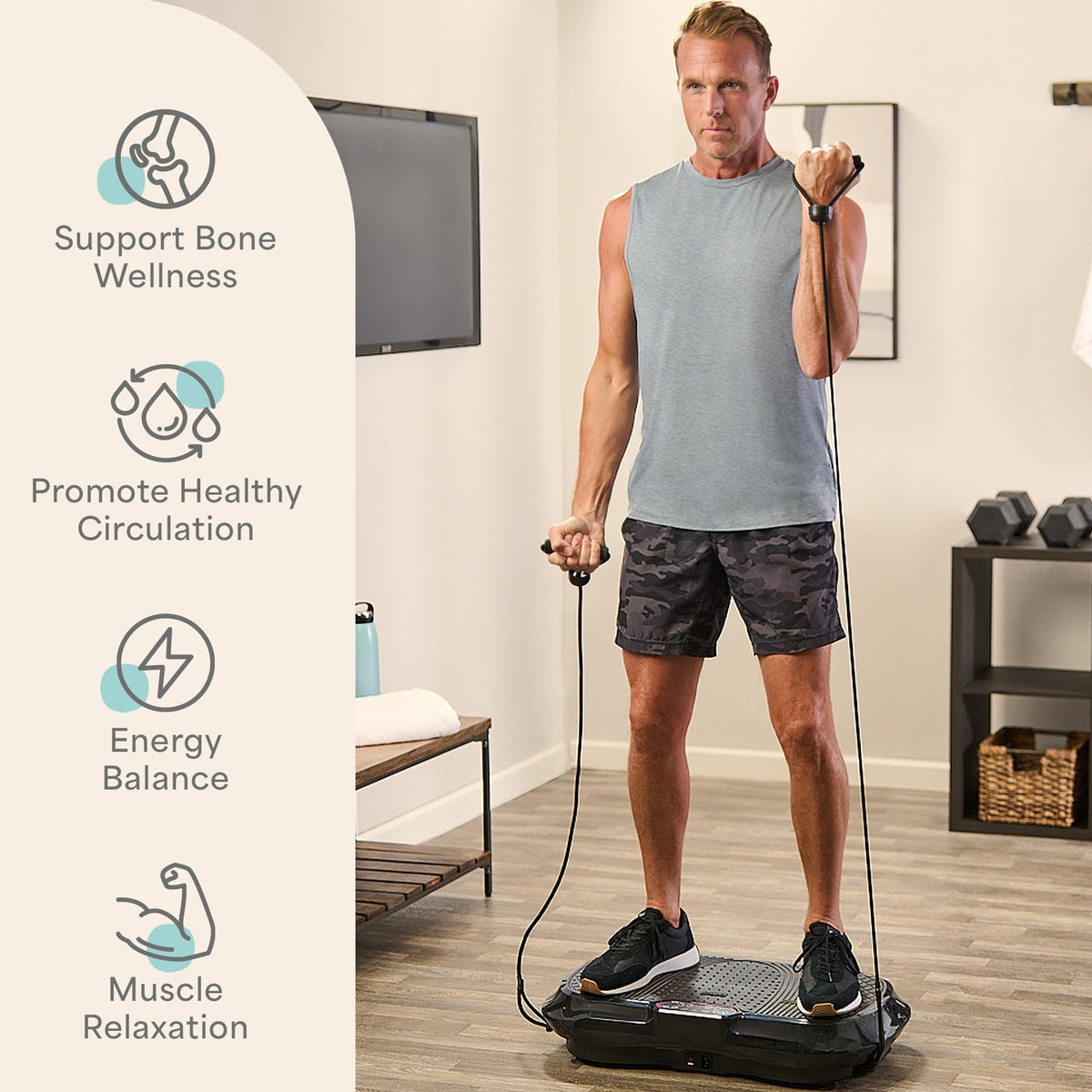 Lifepro Waver Vibration Plate Exercise Machine