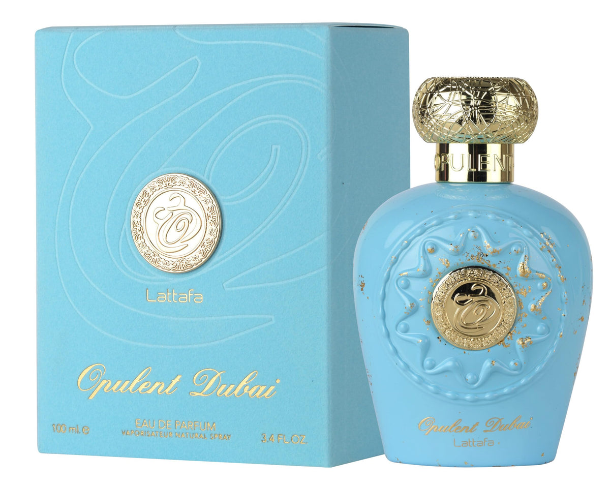 Lattafa Opulent Dubai Eau de Parfum, 3.4 Oz
