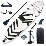 Aqua Plus 6" Inflatable Stand Up Paddle Board with Accessories