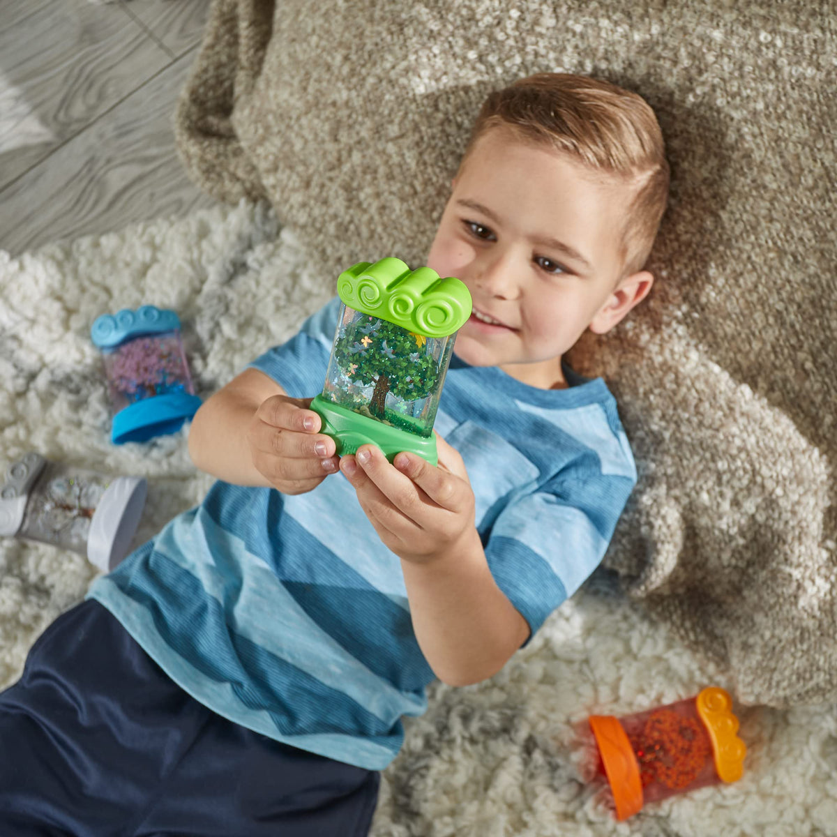 hand2mind Changing Seasons Sensory Tubes, Ages 3-5