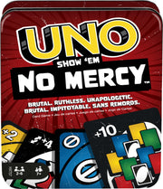 Mattel Games UNO Show 'em No Mercy Card Game in Tin