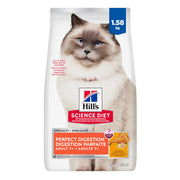 Hill's Science Diet Adult 7+ Perfect Digestion Dry Cat Food, 1.58 kg
