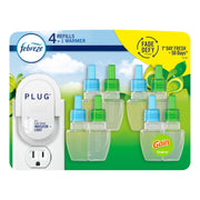 Febreze Plug In Starter Kit, Gain Original (Warmer + 4 Refills)