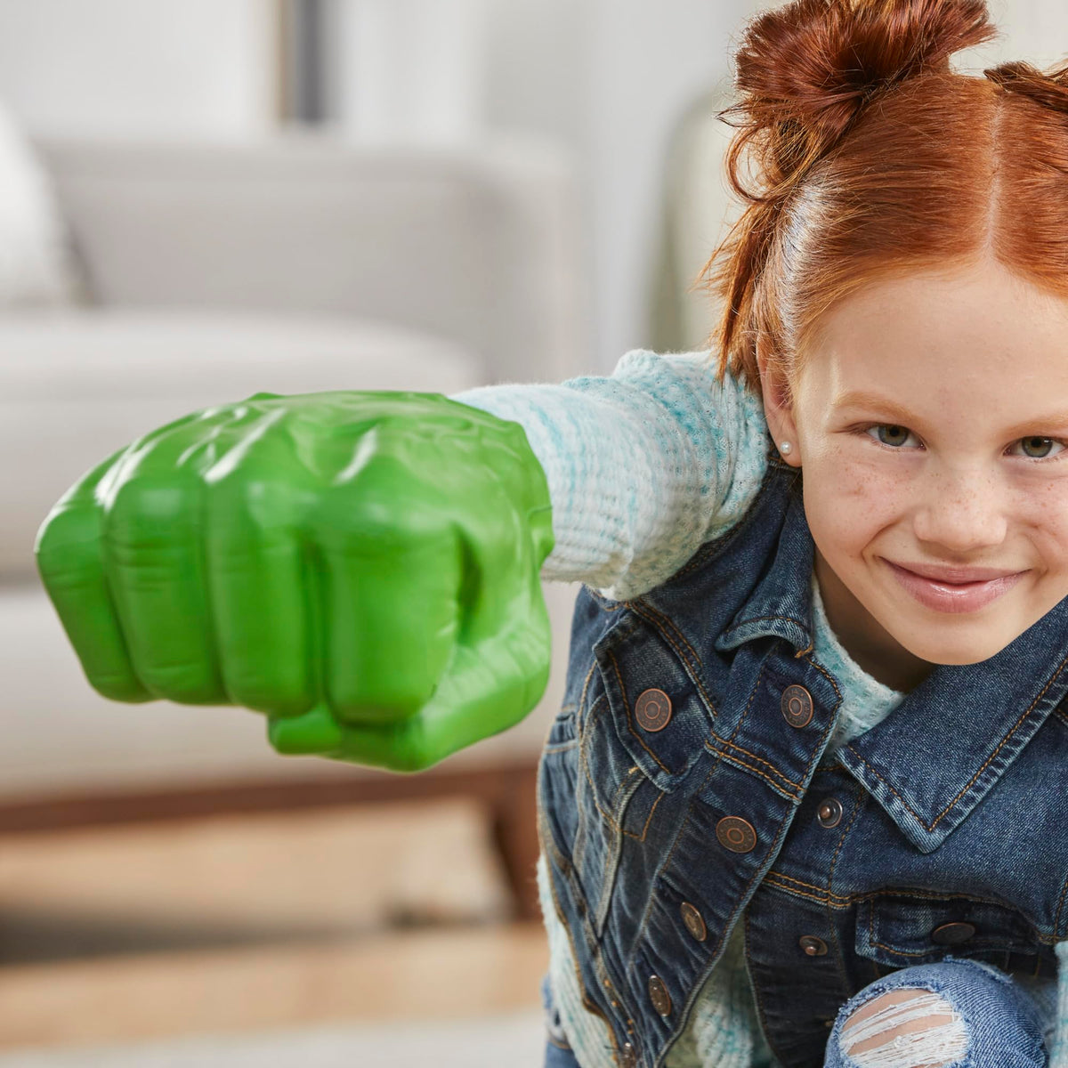 Marvel Hulk Gamma Smash Fists, Soft Foam Role Play Toy, Ages 5+