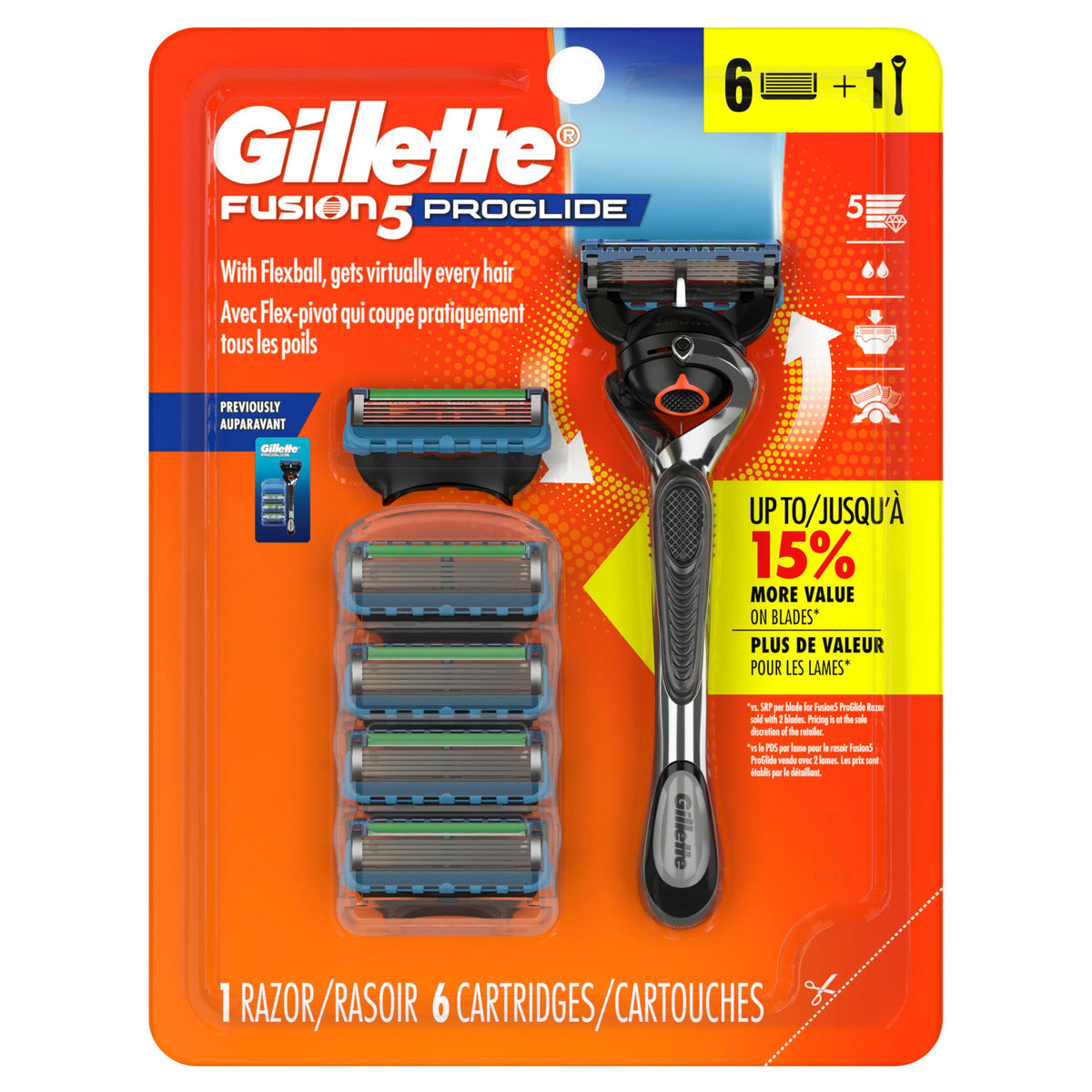 Proglide Handle + 6 Count