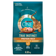 Purina ONE True Instinct Grain Free Dry Cat Food, Chicken, 6.53 kg
