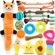 LOYEE Puppy Chew Toy Set, 21 Pieces