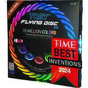 TOSY 108-LED Light-Up Flying Disc, 175 g