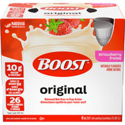 Boost Original Meal Replacement Drink, Strawberry, 237mL, 24 Pack