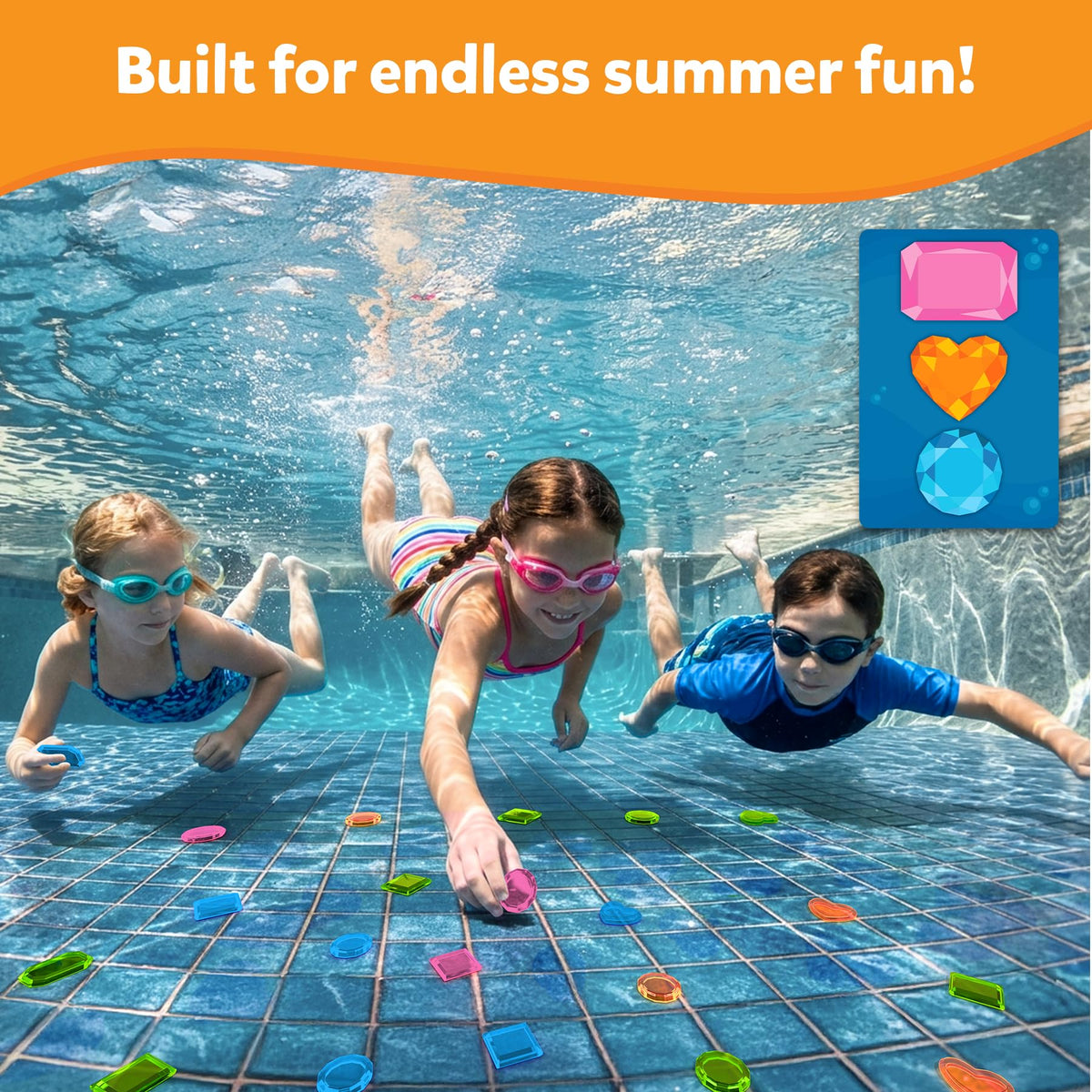 Skillmatics Seek & Splash Pool Dive Game