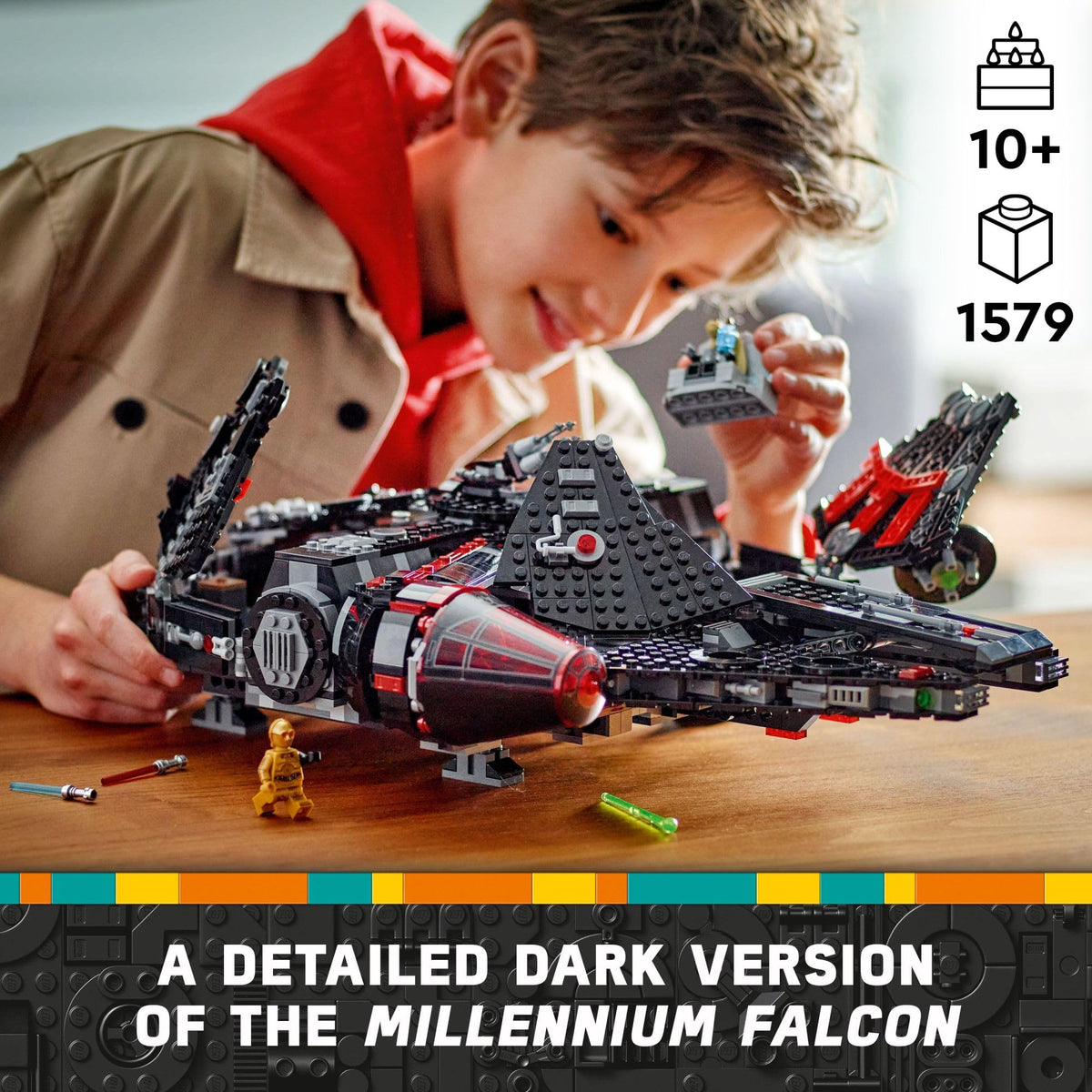 LEGO Star Wars The Dark Falcon Buildable Starship, 75389