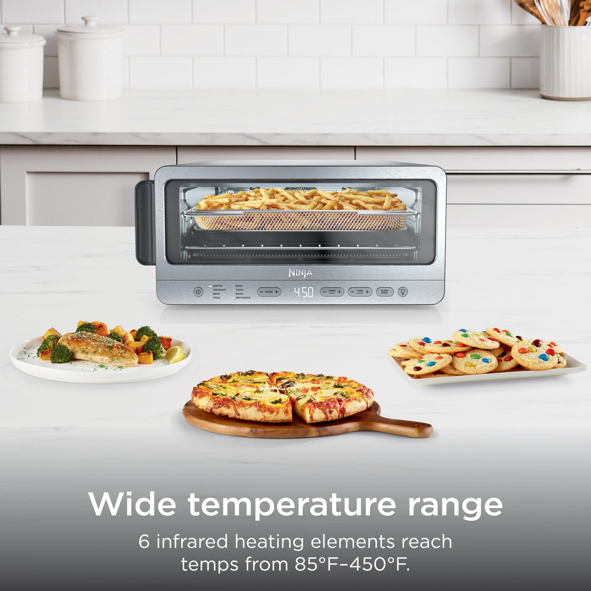 Ninja SP151C Flip Toaster Oven & Air Fryer, 8-in-1