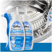 Mould Stain Remover Gel and Grout Cleaner with Brush, 10 Fl Oz