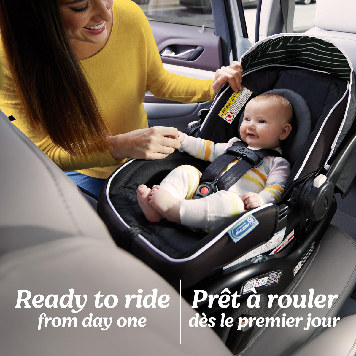 Graco SnugRide 35 Lite LX Infant Car Seat, Gotham