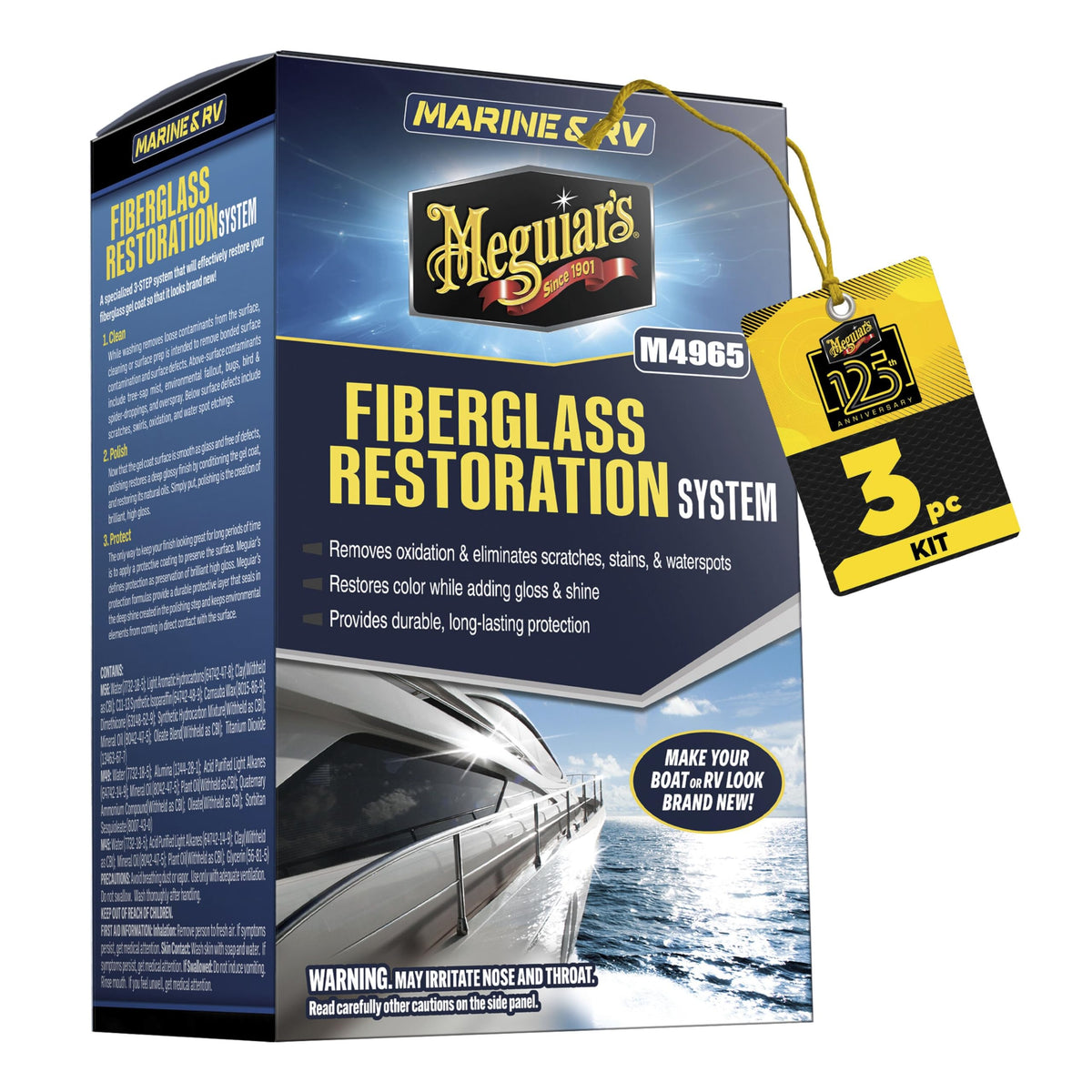 Meguiar's M-4965 Fibreglass Oxidation Removal Kit