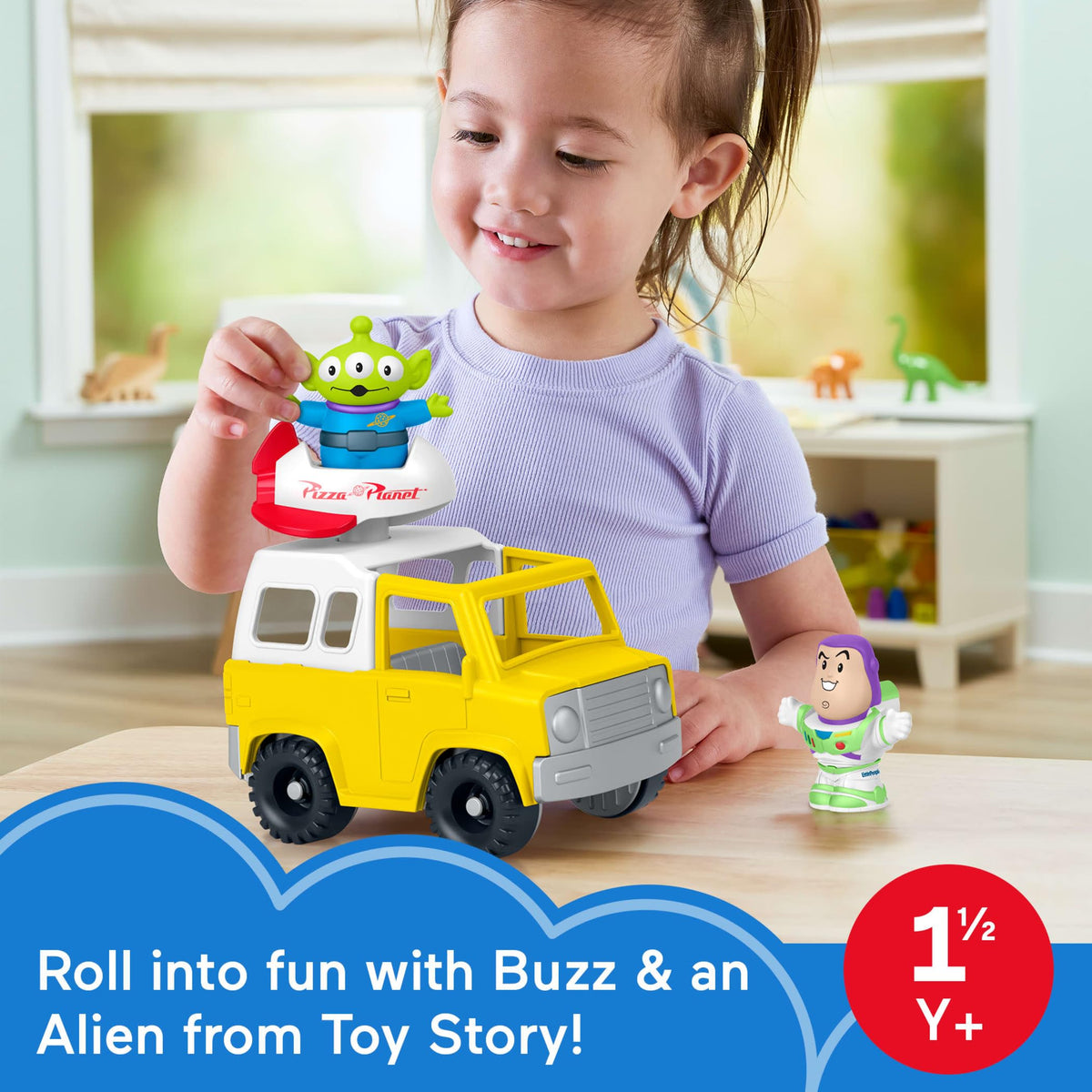 Fisher-Price Little People Toy Story Pizza Planet Truck