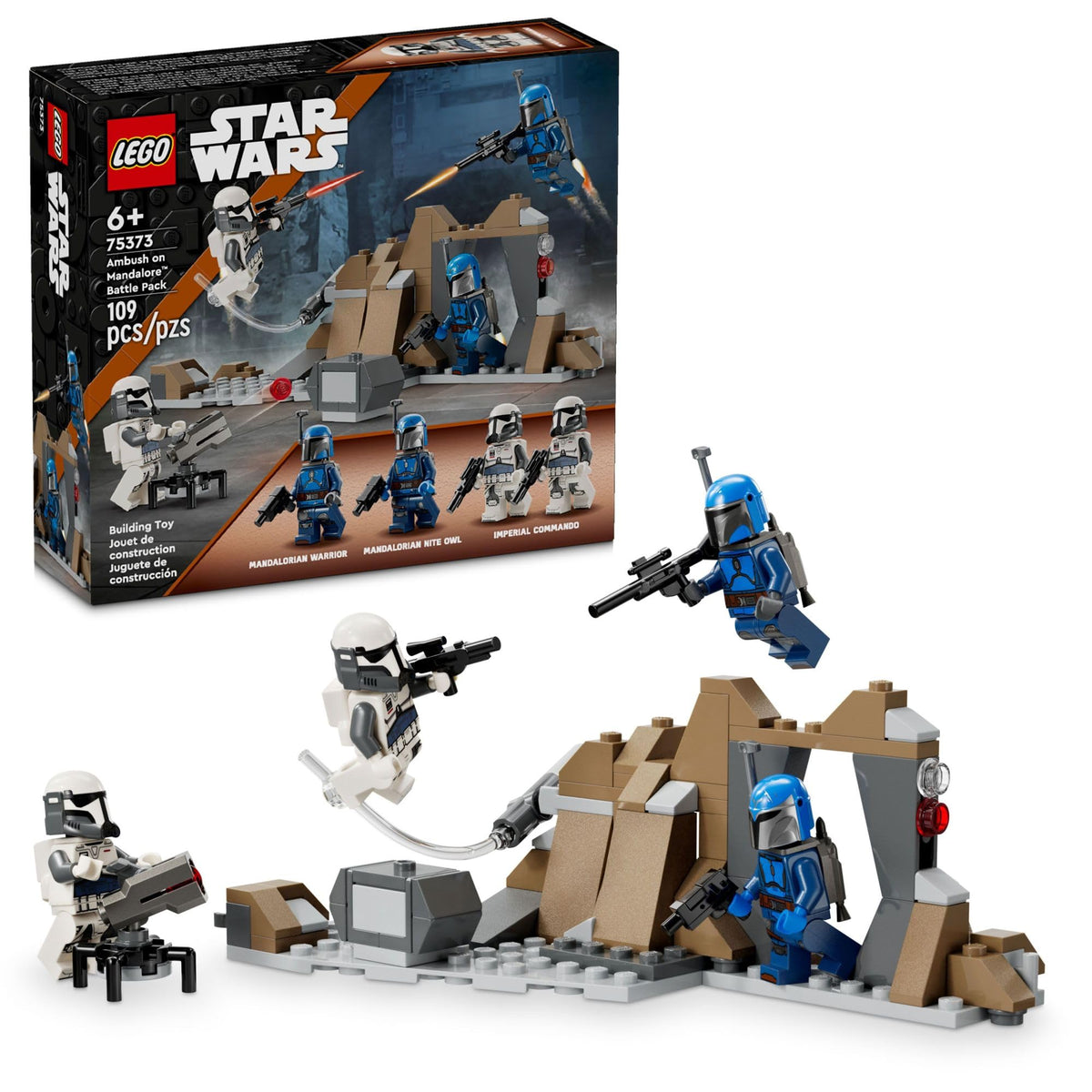 LEGO Star Wars Mandalorian Ambush on Mandalore Battle Pack, 75373