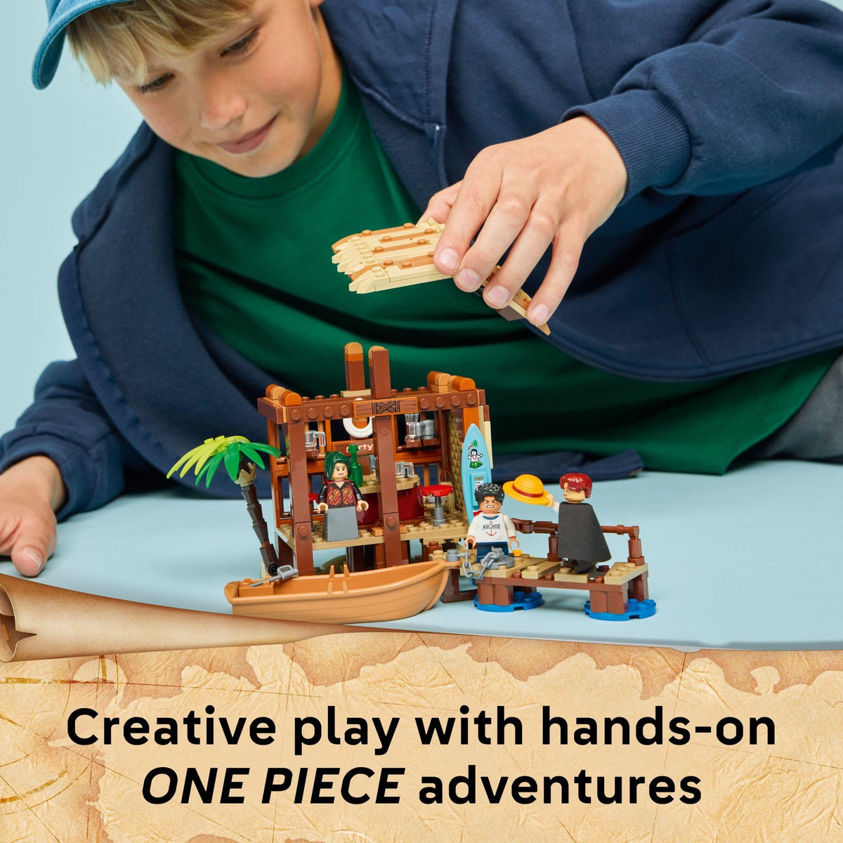 LEGO ONE Piece Windmill Village Hut Building Set, 75636