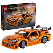 LEGO Technic Fast and Furious Toyota Supra MK4, Ages 9+, 42204