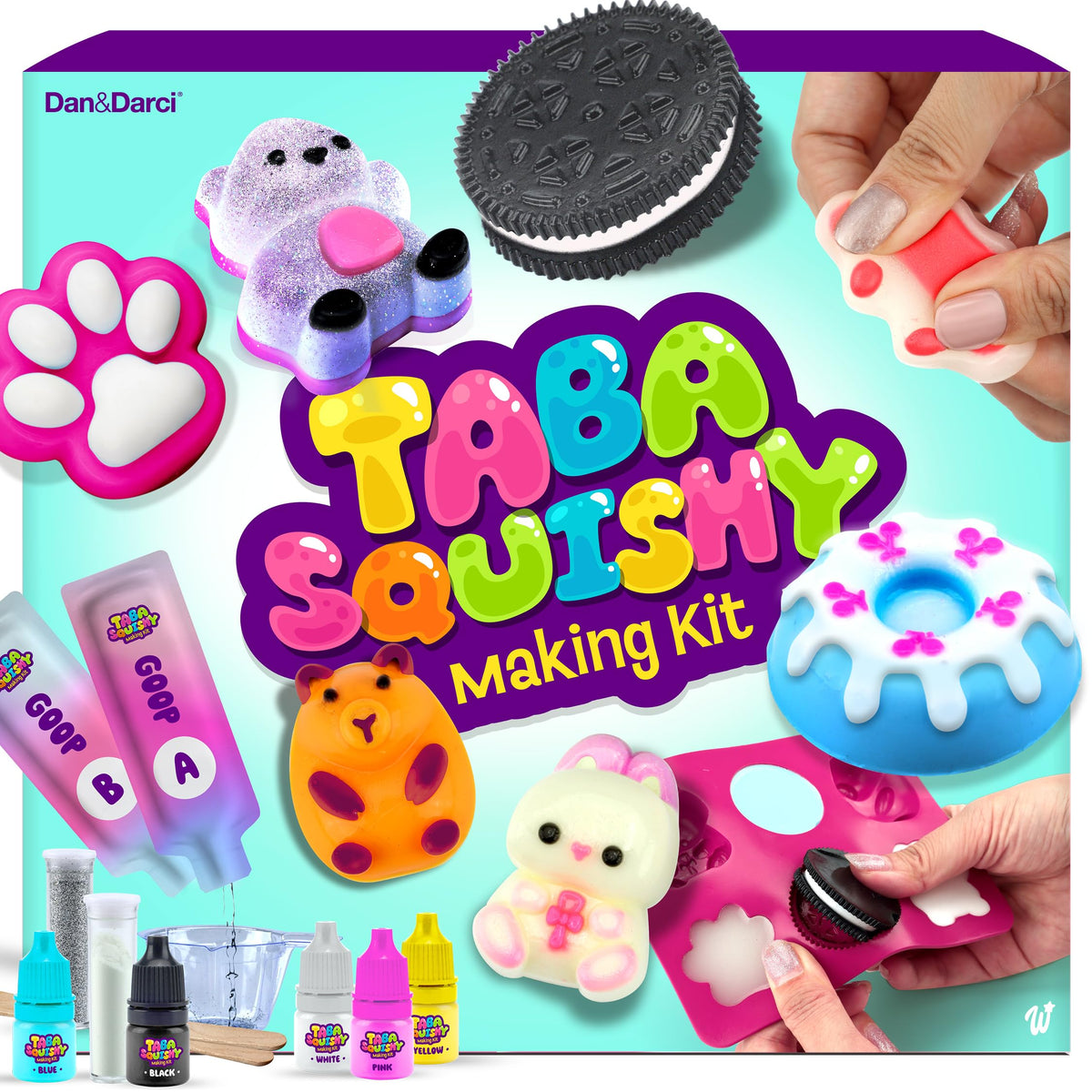 Dan&Darci Taba Squishy Making Kit, 6 Shapes