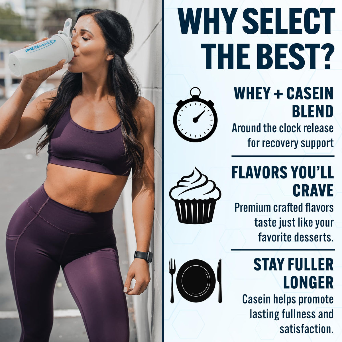 PEScience Select Protein Powder, Gourmet Vanilla, 27 Servings